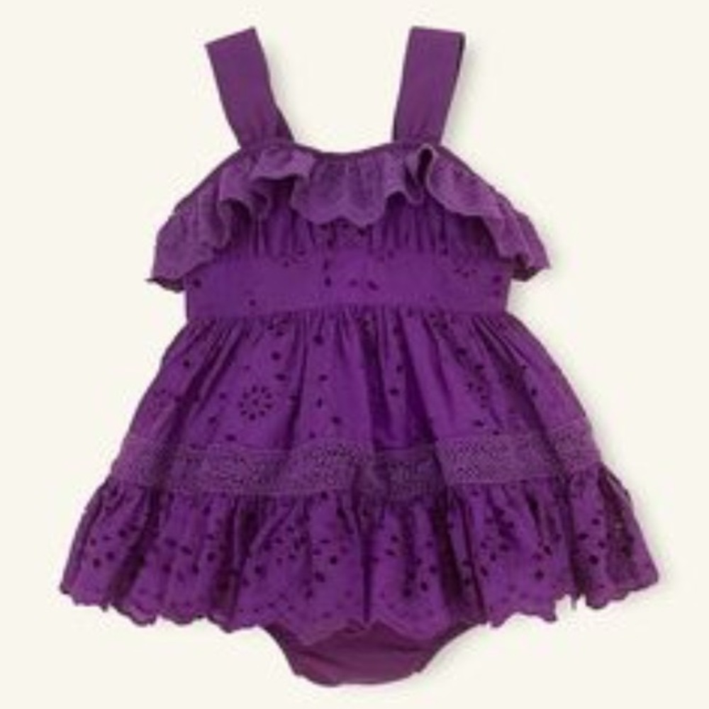 Ralph Lauren eyelet infant dress